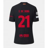 Barcelona Frenkie de Jong #21 Bortatröja 2024-25 Kortärmad